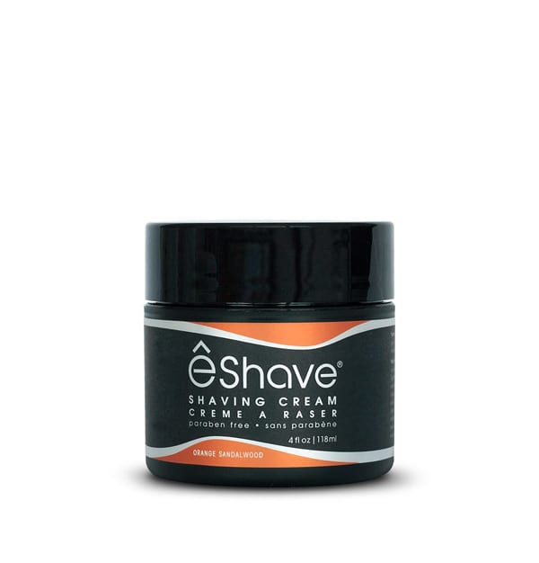 eshave orange sandalwood shaving cream 4 oz