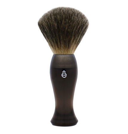 eshave shaving brush fine badger hair smoke handle