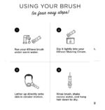 eshave shaving cream brush fine how to use